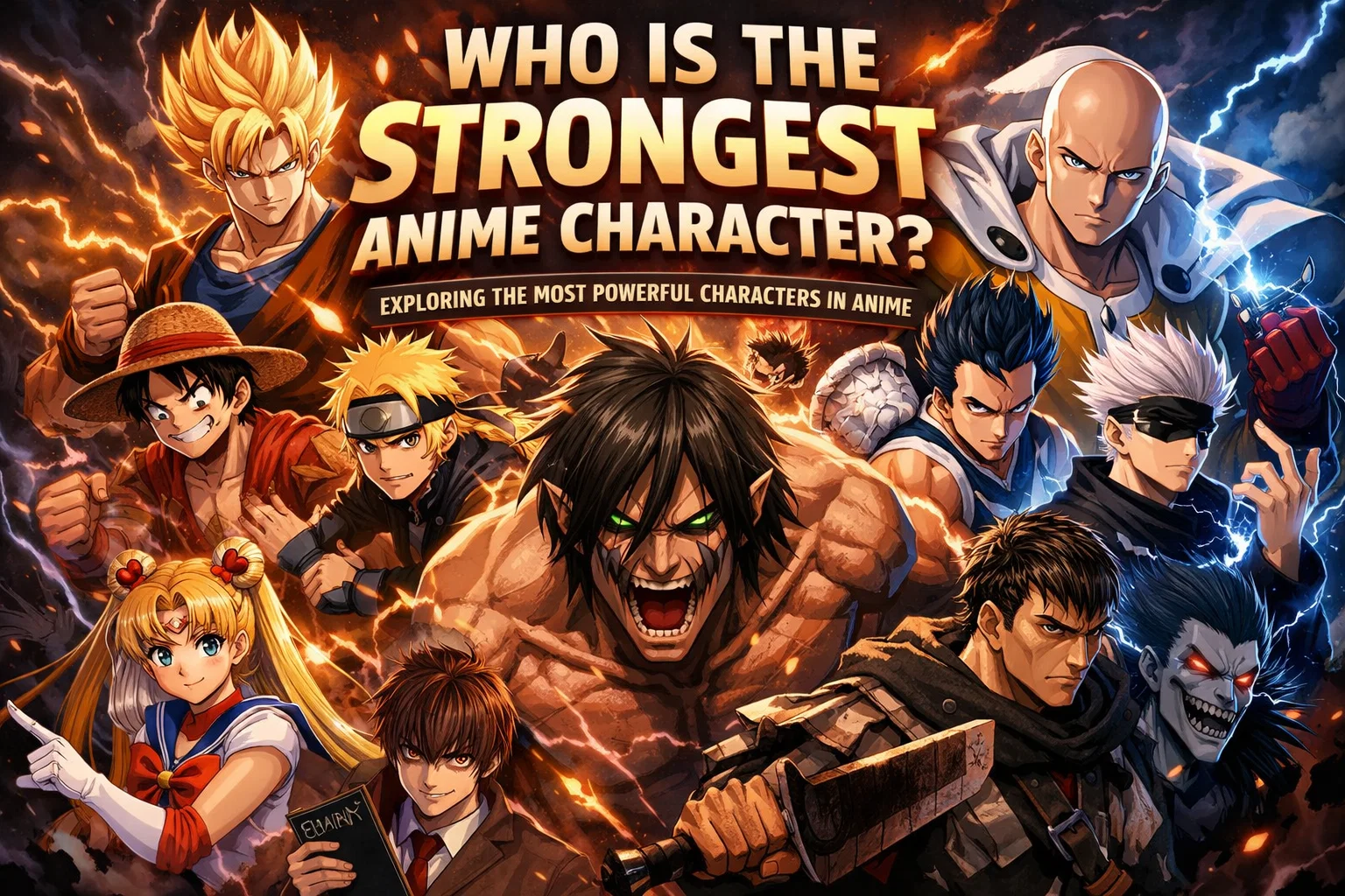 Who Is the Strongest Anime Character? Exploring the Most Powerful ...