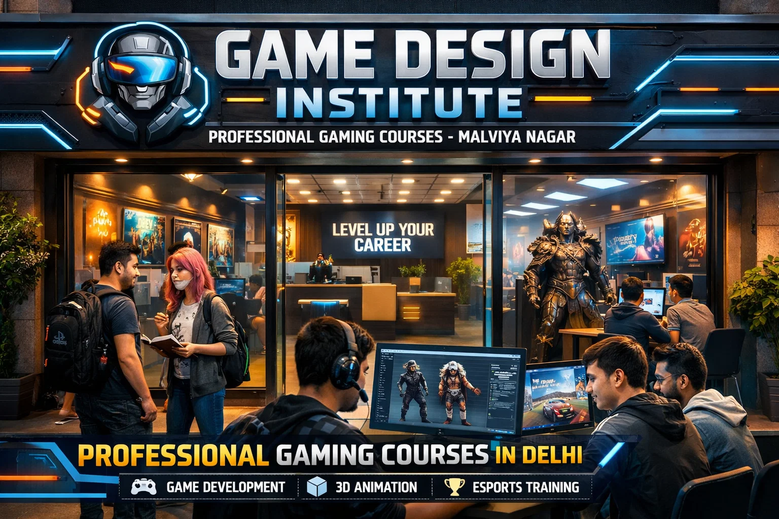 Game Design Institute in Malviya Nagar: Build Your Career in the Gaming Industry